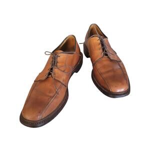 Allen Edmonds Men's Hillcrest Lace Up Leather Bicycle Toe Oxford Shoes Size 11.5